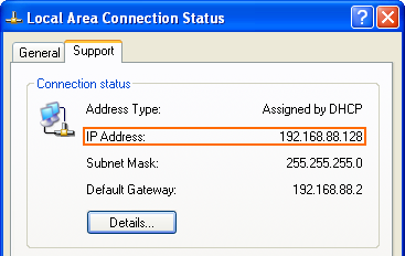 Windows 7 - Local Area Connection Status Dialog 2